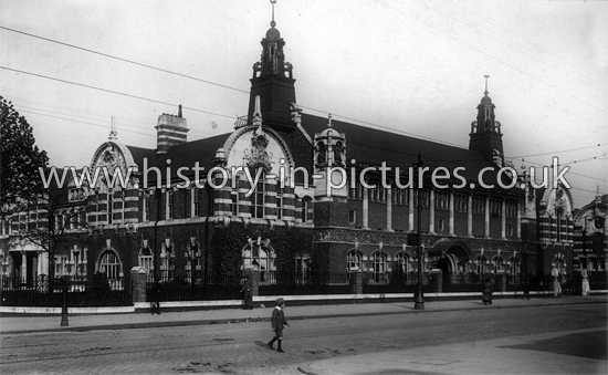 Technical Schools, Romford Road, Stratford, London. c.1920.